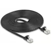 Kabel sieciowy DeLOCK 81168 RJ-45 Cat6a 7,5 m Czarny