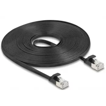 Kabel sieciowy DeLOCK 81168 RJ-45 Cat6a 7,5 m Czarny