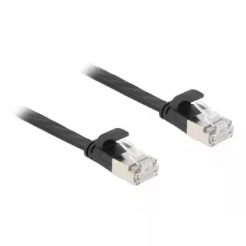 Kabel sieciowy DeLOCK 81168 RJ-45 Cat6a 7,5 m Czarny