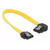 Kabel SATA DeLOCK 83958 0,2 m SATA 7-pin czarno-żółty