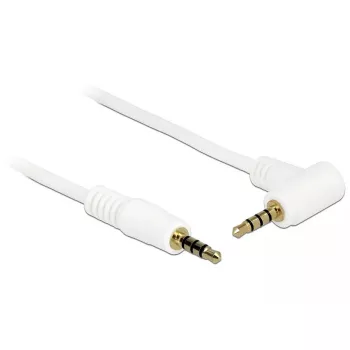 Kabel audio DeLOCK 84736 0.5m 3.5mm Biały