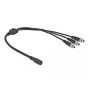 Kabel rozdzielacz DC DeLOCK 86572 5,5 x 2,1 mm 1 x gniazdo do 3 x wtyk