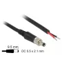 Kabel zasilający DeLOCK 89907 Czarny 0.95 m