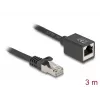 Kabel sieciowy DeLOCK 90317 RJ-45 Cat6a 3 m Czarny