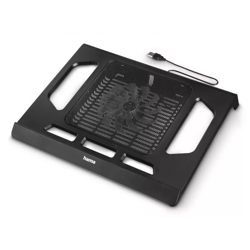 Podkładka chłodząca do laptopa Hama Czarny 39,6 cm (15,6 cala)