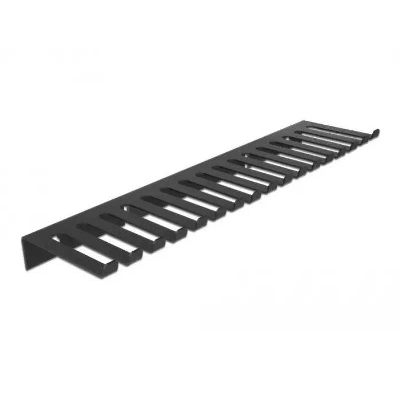 Uchwyt na kable DeLOCK 325 x 90 mm czarny