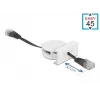 Moduł sieciowy z wysuwanym kablem DeLOCK Easy 45 RJ45 Kat.5e czarny