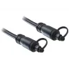 Kabel audio DeLOCK 82887 TOSLINK 1m Czarny