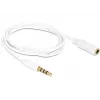 Kabel audio DeLOCK 84717 0,5 m 3,5 mm Biały