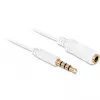 Kabel audio DeLOCK 84717 0,5 m 3,5 mm Biały