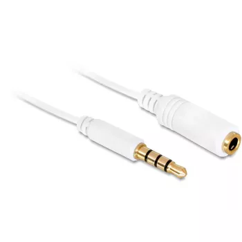 Kabel audio DeLOCK 84717 0,5 m 3,5 mm Biały