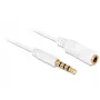 Kabel audio DeLOCK 84717 0,5 m 3,5 mm Biały