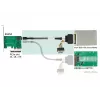 Kabel DeLOCK 0,75 m SFF-8643 / U.2 SFF-8639 + SATA