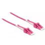 Kabel światłowodowy DeLOCK 85135 5m LC różowy