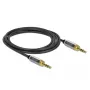 Kabel audio 3,5 mm DeLOCK 85786 2 m czarno-szary