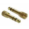 Kabel audio DeLOCK 85788 5m 3.5mm Czarny Szary