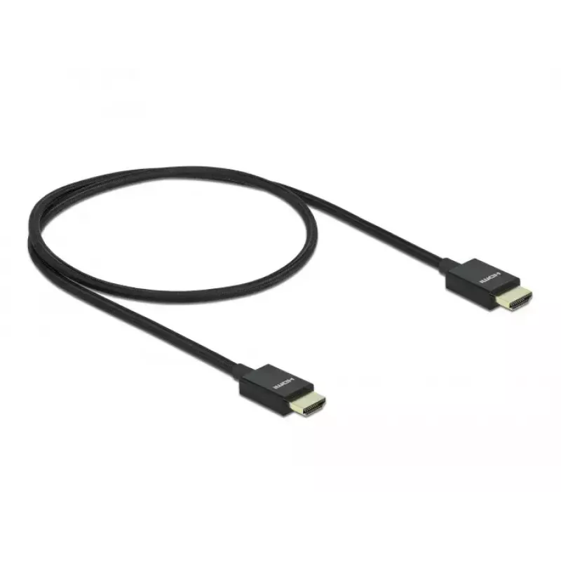 Kabel HDMI DeLOCK Koncentryczny High Speed 48 Gb/s 8K 60 Hz 0,5 m