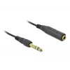Kabel audio DeLOCK 85938 2m 6.35mm Czarny