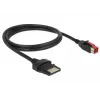 Kabel zasilający DeLOCK 85477 1 m PoweredUSB czarny