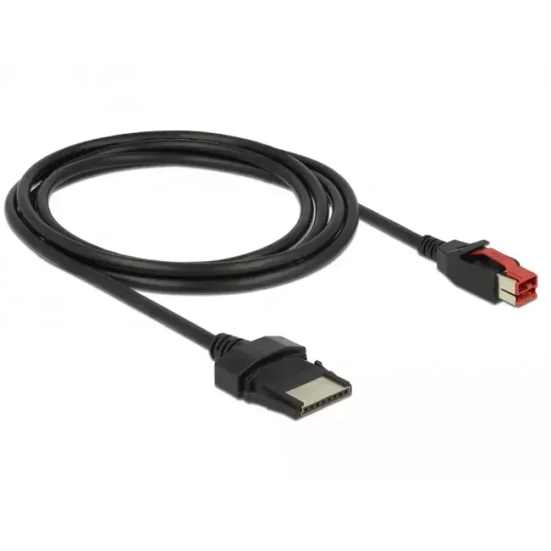 Kabel zasilający DeLOCK 85478 2m PoweredUSB Czarny