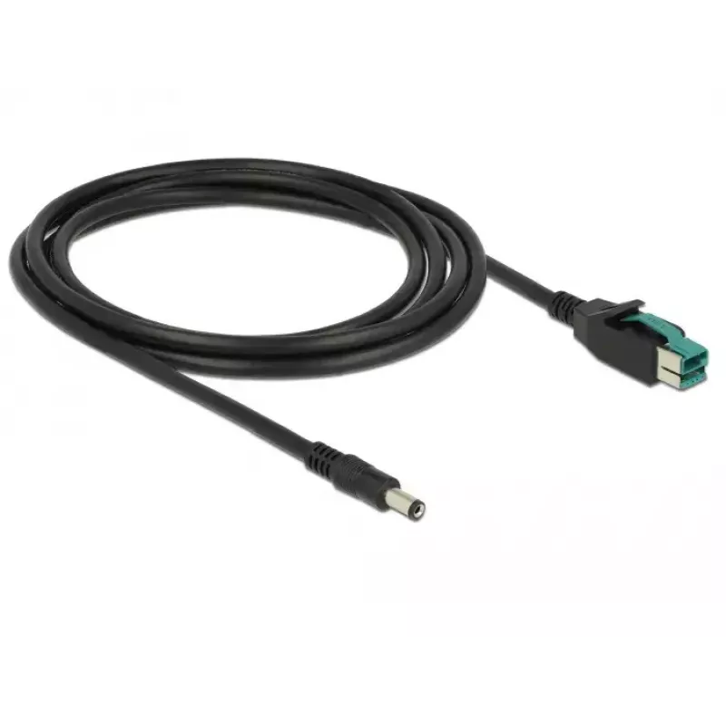 Kabel zasilający DeLOCK 85498 2m PoweredUSB Czarny