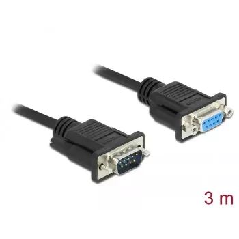 Kabel szeregowy DeLOCK 86617 czarny 3m