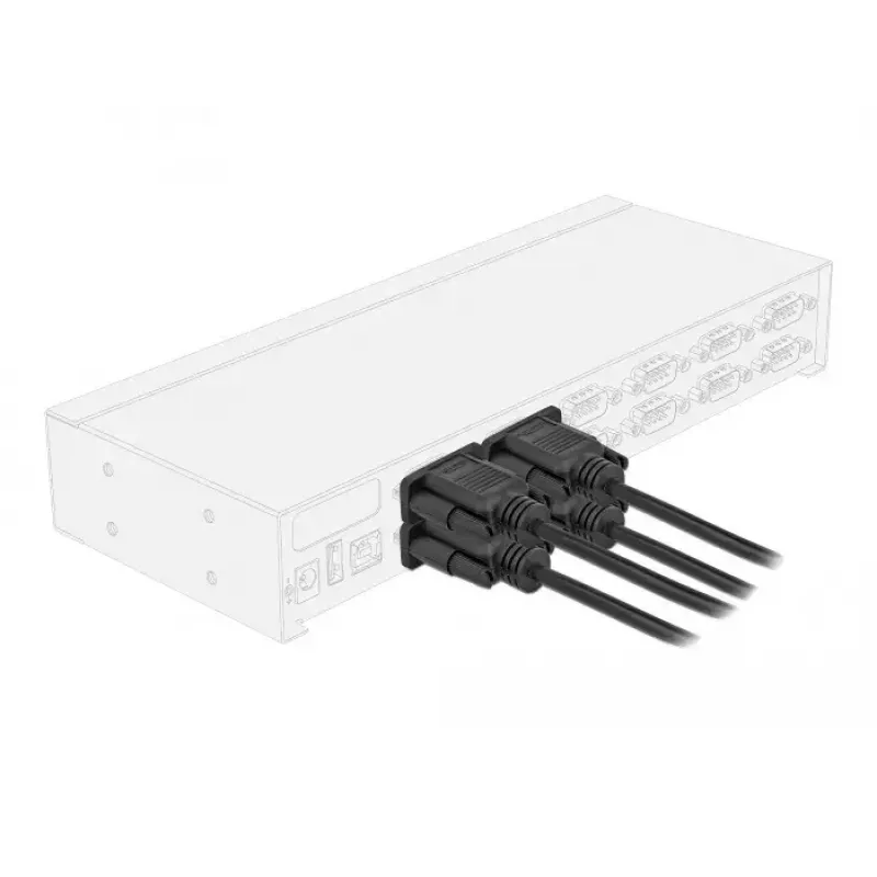 Kabel szeregowy DeLOCK 86617 czarny 3m