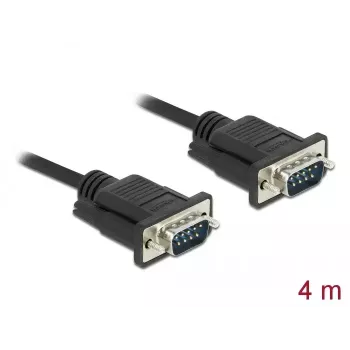 Kabel szeregowy DeLOCK 86618 Czarny 4 m