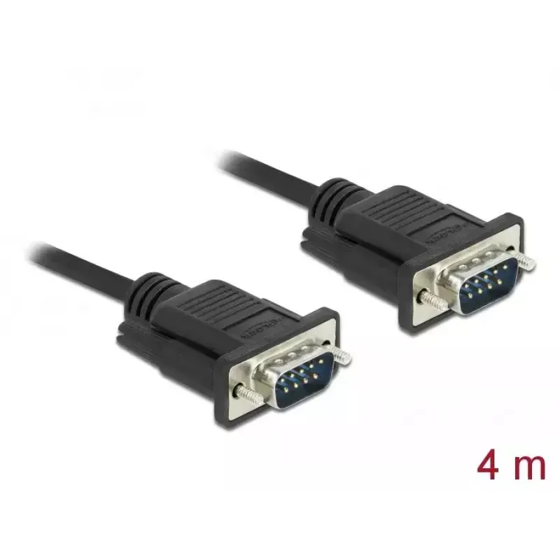 Kabel szeregowy DeLOCK 86618 Czarny 4 m