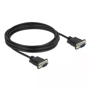 Kabel szeregowy DeLOCK 86618 Czarny 4 m
