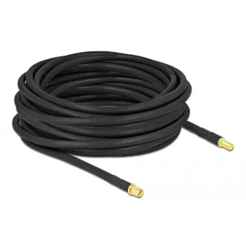 kabel antenowy DeLOCK SMA plug to SMA jack LMR/CFD300 10 m