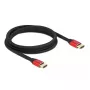 Kabel HDMI DeLOCK Ultra High Speed 48 Gb/s 8K 60 Hz Czerwony 2 m