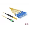 Kabel światłowodowy MPO żeński na 12 x SC Simplex męski DeLOCK 84871
