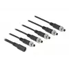 Rozgałęźnik kablowy DeLOCK 86590 5.5 x 2.1 mm 1 x żeński na 5 x męski, przykręcany