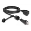 DeLOCK kabel sieciowy RJ45 wtyk do RJ45 wtyk kat.6 STP 3m IP68 wodoodporny