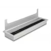 Przepust kablowy DELOCK 66862 do biurka, srebrny, 80×280×28 mm