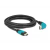 Kabel HDMI DeLOCK 86993 3 m HDMI Typ A Standard Czarny Niebieski