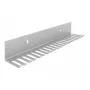 Uchwyt na kable DeLOCK 318 x 65 mm do montażu na ścianie szary