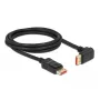 Kabel DisplayPort DeLOCK 87055 2 m 8K 60 Hz wtyk-wtyk kąt 90° w górę