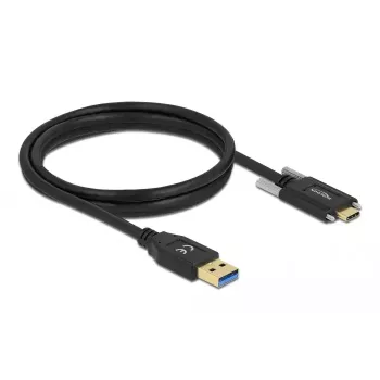 Kabel USB DeLOCK 84017 1,5 m USB 3.2 Gen 1 USB A USB C Czarny