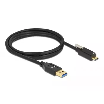 Kabel USB DeLOCK 84028 1,5m USB 3.2 Gen 1 USB A USB C czarny