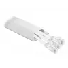 Kanał kablowy DeLOCK 20885 do montażu pod blatem 63 x 28 mm biały 2 szt.