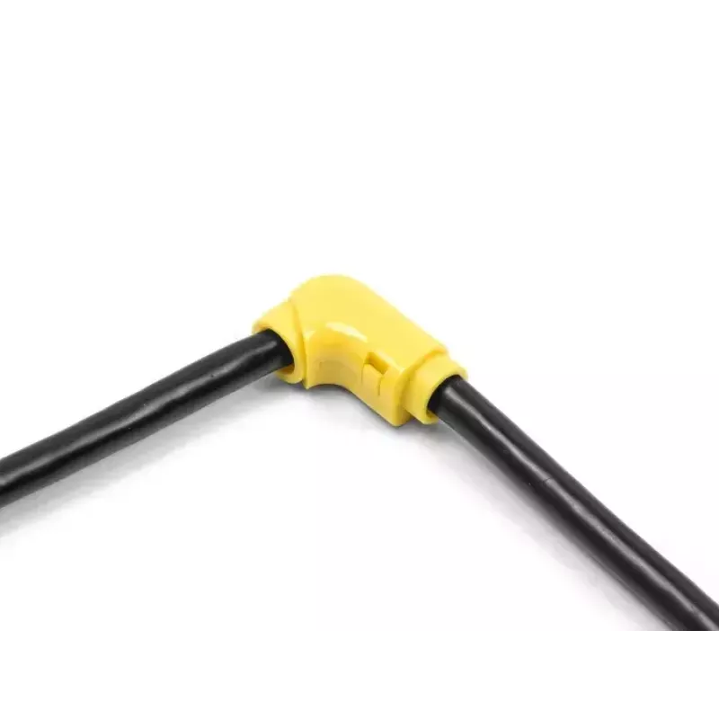 Klips do kabli DeLOCK 88123 żółty 8 sztuk uniwersalny