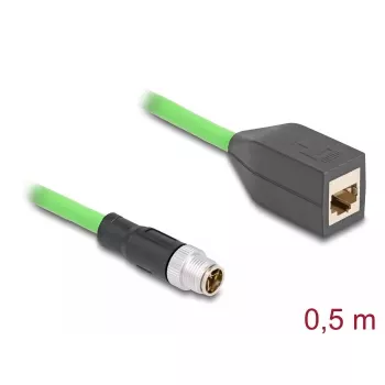 DeLOCK 60572 akcesorium sieciowe przemysłowe 0,5 m UL 94