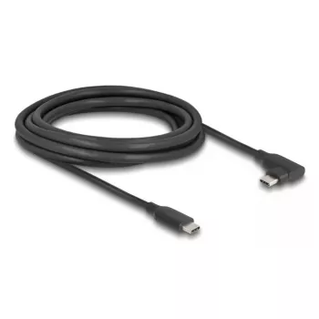 Kabel USB DeLOCK 81195 3m USB C Czarny 10 Gbit/s