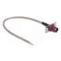 Kabel koncentryczny DELOCK 90729 RG-316/U 0,2 m ze złączem FAKRA D, brązowy