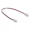 Przedłużacz kabla do układu chłodzenia komputera DELOCK 90869 — PVC, średnica 1,3 mm, czarny/czerwony/biały