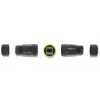 Adapter złącza DELOCK gniazdo RJ45 na gniazdo RJ45 z gwintem M23 dla Cat.6a/Cat.7, IP68, czarny