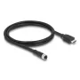Kabel DELOCK M12 A-kodowany 17-stykowy (żeński) na HDMI (męski) — 1 m, czarny
