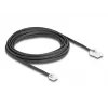 DeLOCK 88038 kabel telefoniczny 5 m czarny RJ-45 RJ-11
